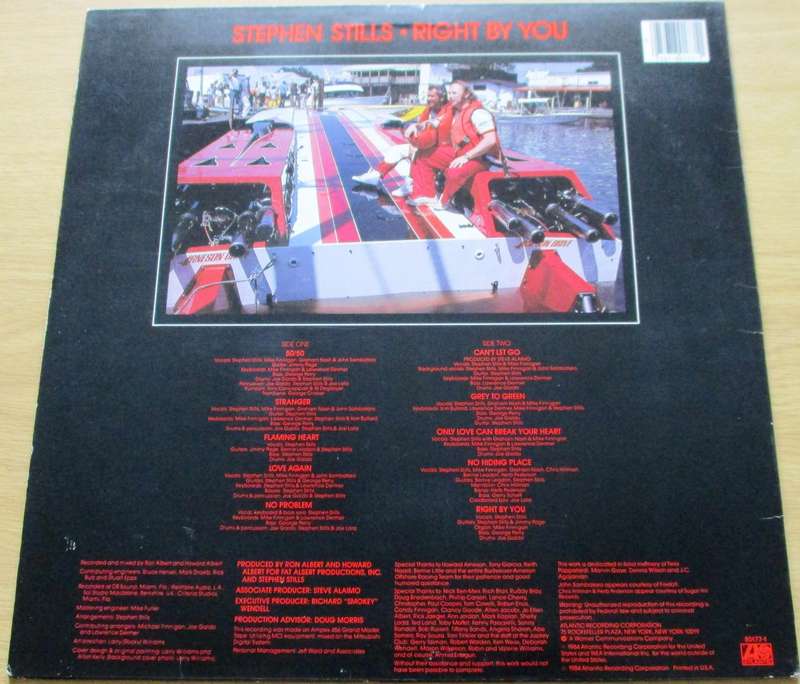 STEPEHN STILLS Night By You LP VINYL RECORD
