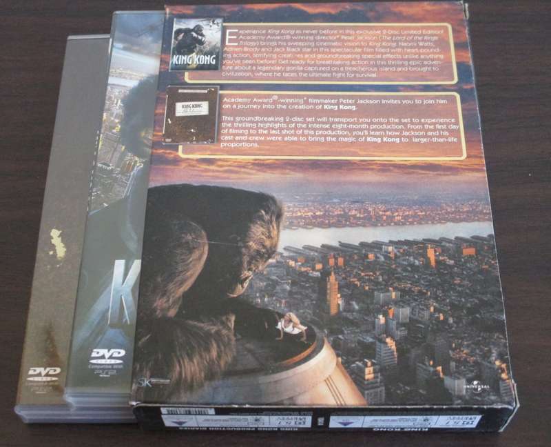 KING KONG Complete Collection DVD  [BBOX 6]