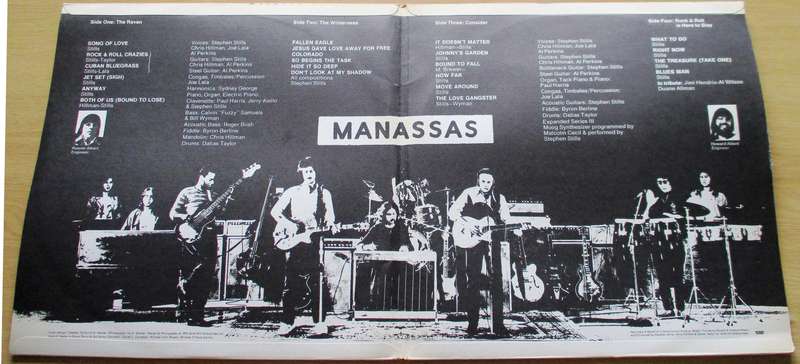 STEPEHN STILLS Manassas 2xLP VINYL RECORD