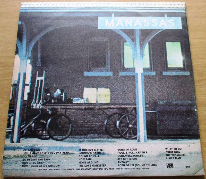 STEPEHN STILLS Manassas 2xLP VINYL RECORD