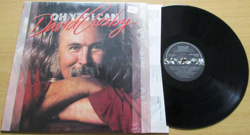 DAVID CROSBY Oh Yes I Can LP VINYL RECORD