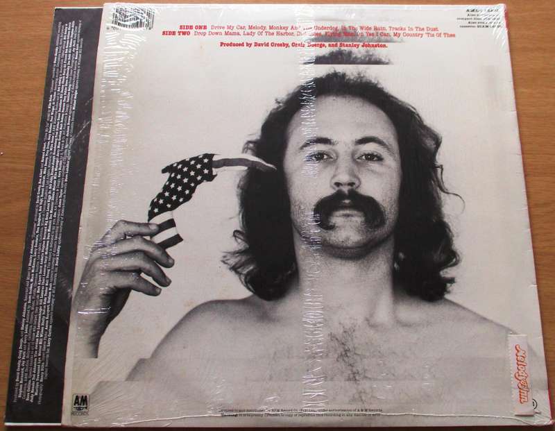 DAVID CROSBY Oh Yes I Can LP VINYL RECORD