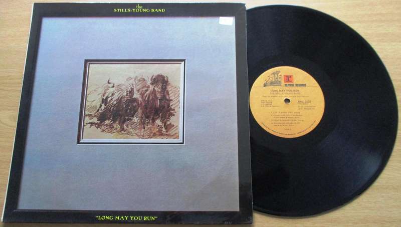 STILLS YOUNG BAND Long May You Run LP VINYL RECORD