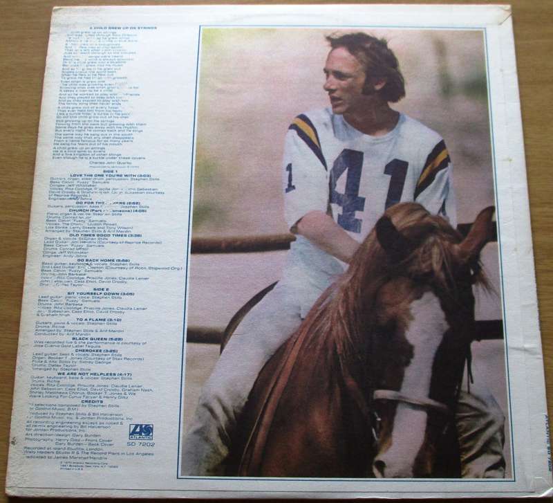 STEPHEN STILLS Stephen Stills LP VINYL RECORD
