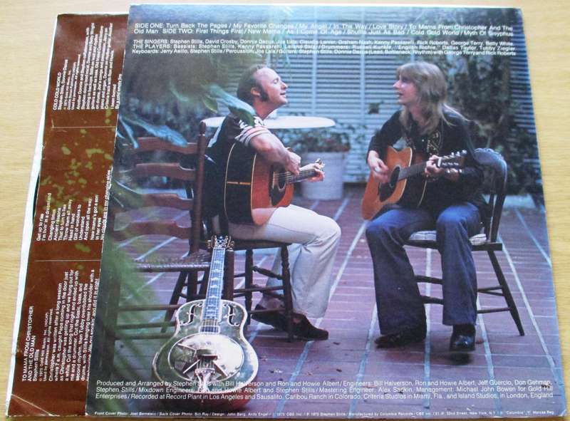 STEPHEN STILLS Stills LP VINYL RECORD