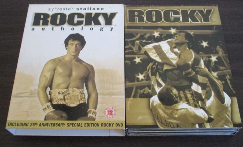 ROCKY ANTHOLOGY Rocky 1 includes Rocky 1 25th Anniversary Special Edition 5xDVD [BB bottom shelf]