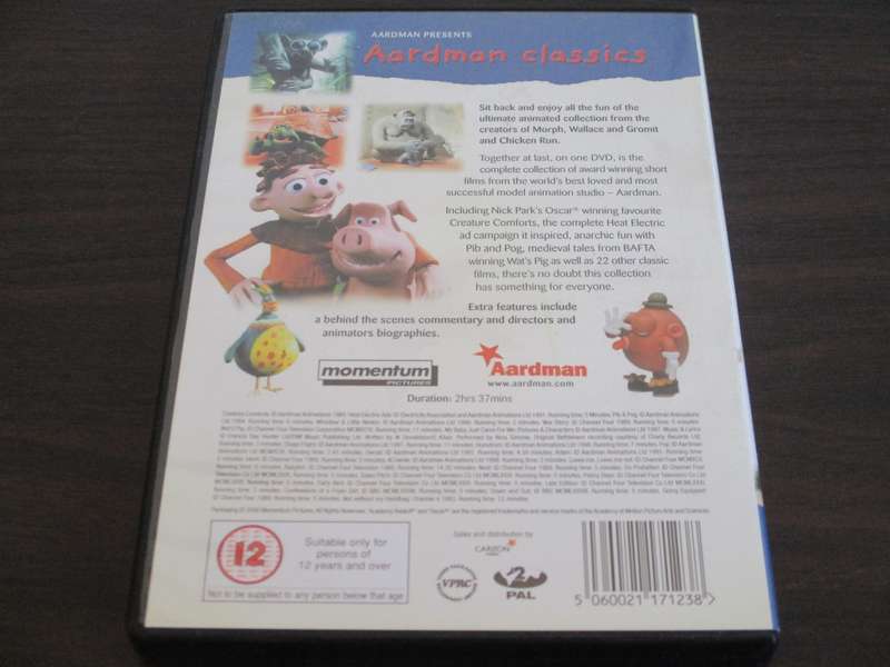 WALLACE + GROMIT The Curse of the Were Rabbit DVD BOXSET [BBOX 4]