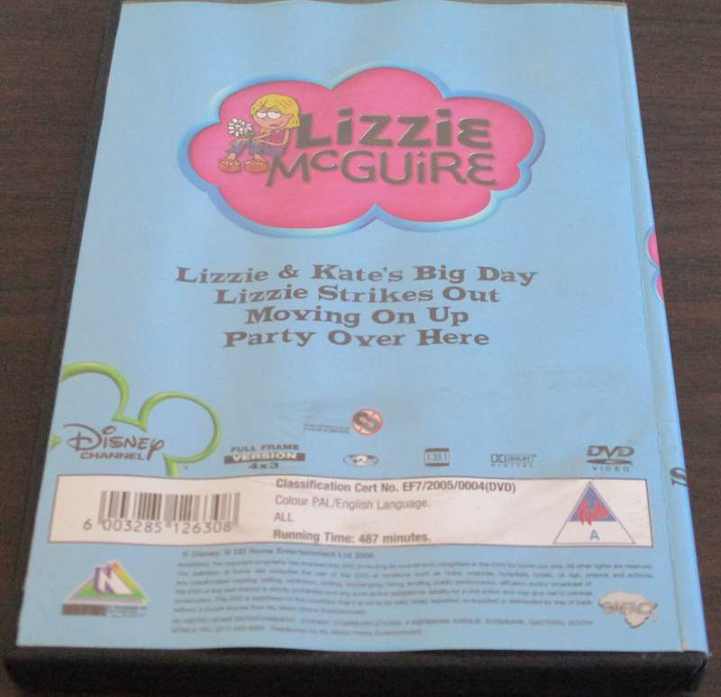 LIZZY McGUIRE The Complete Season 2 DVD BOXSET [BBOX 5]