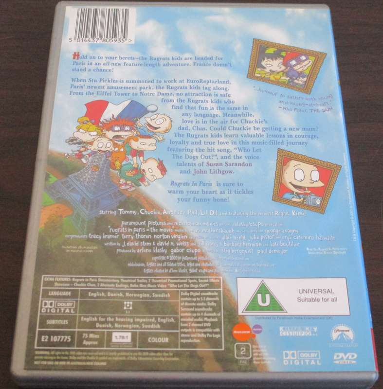 RUGRATS The Movie DVD BOXSET [BBOX 5]