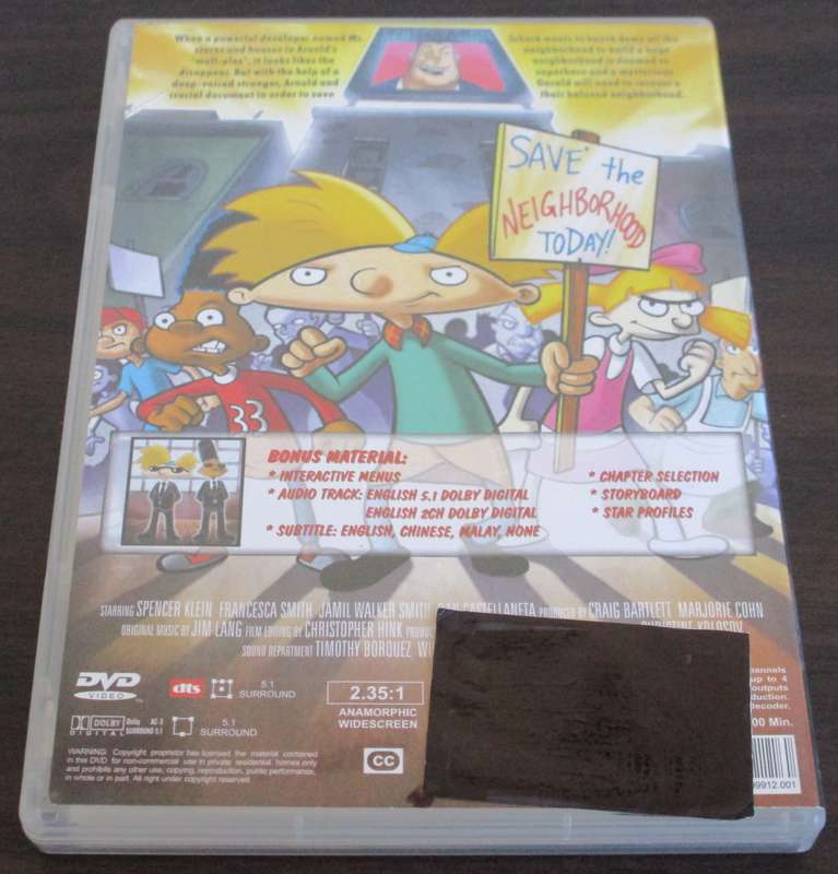 HEY ARNOLD! The Movie DVD BOXSET [BBOX 5]
