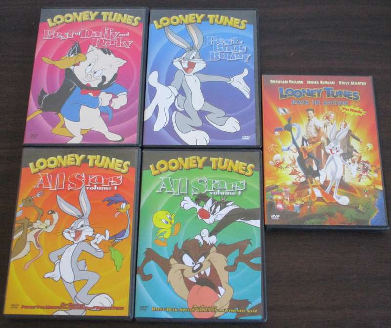 KIDS CARTOONS: Looney Tunes, All Stars 1-2, Best of Bugs Bunny, Best of Daffy and Porky DVD [BBOX 6]