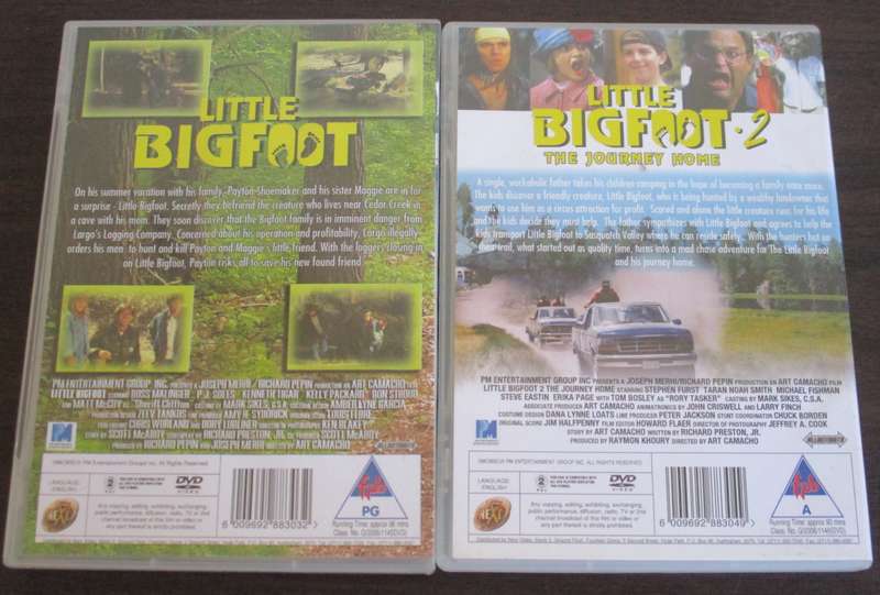 LITTLE BIGFOOT 1 + 2  DVD [BBOX 6]