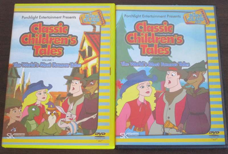 CLASSIC CHILDREN'S TALES Volume 1 + 2 DVD [BBOX 6]