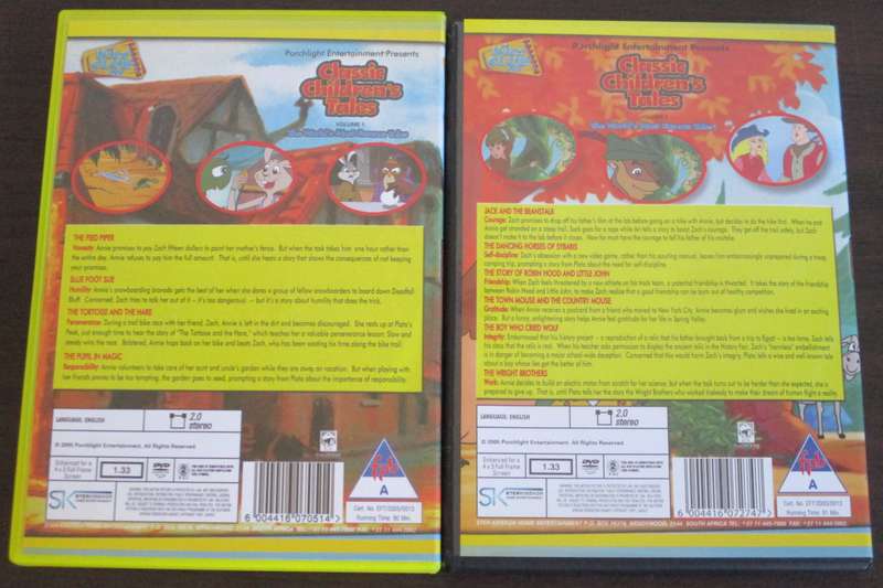 CLASSIC CHILDREN'S TALES Volume 1 + 2 DVD [BBOX 6]