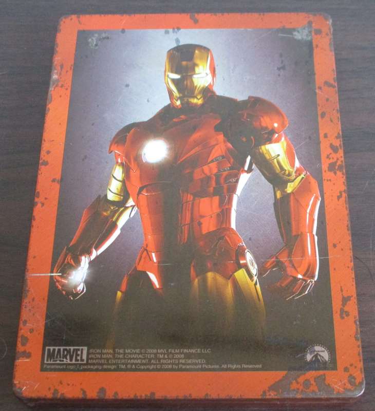 IRON MAN Steelbook DVD [BBOX 7]