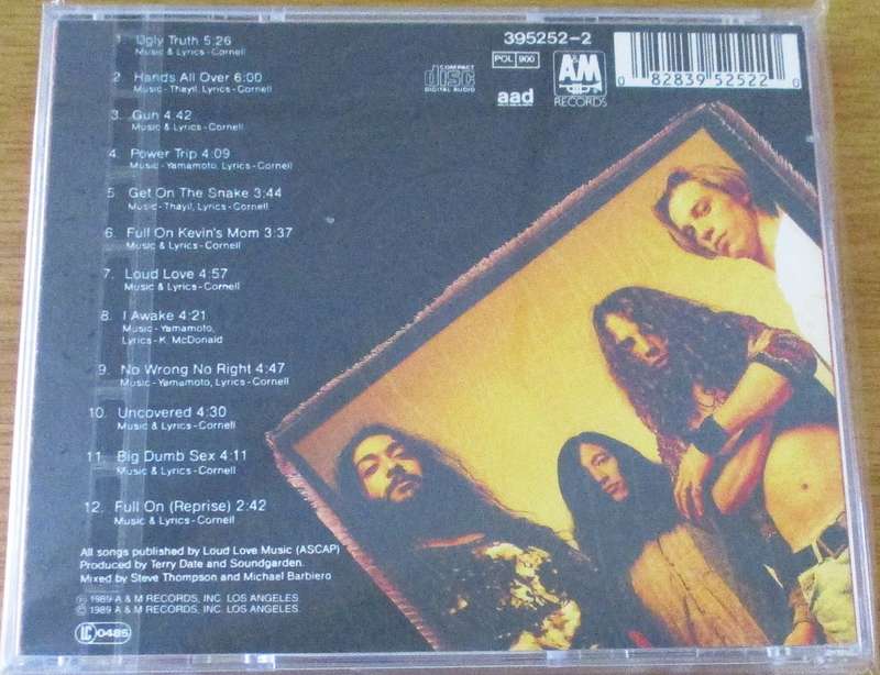 SOUNDGARDEN Louder than Love CD [Zx12]