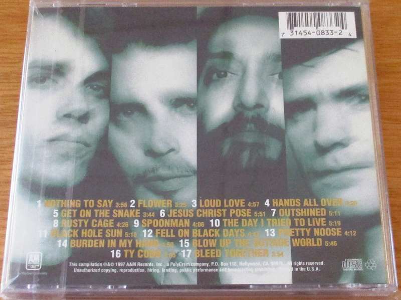 SOUNDGARDEN A-Sides CD [Zx12]