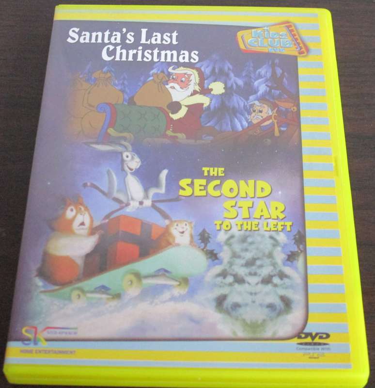 SANTA'S LAST CHRISTMAS  + THE SECOND STAR TO THE LEFT DVD [BBOX 7]