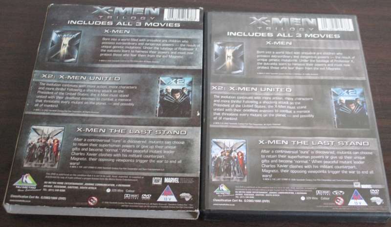 X-MEN TRILOGY: X-Men + X-Men United + the Last Stand 3xDVD [BBOX 12]