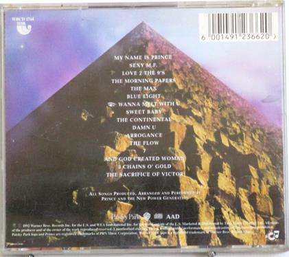 PRINCE Symbol South African release CD