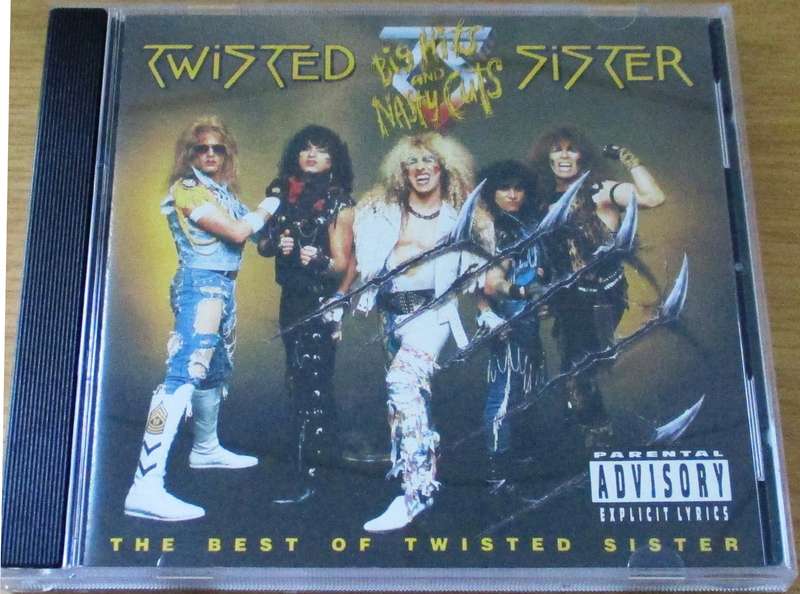 TWISTED SISTER Big Hits and Nasty Cuts CD [Shelf Z x 8]