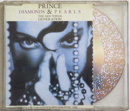 PRINCE Diamonds and Pearls Holographic Disc CD Single