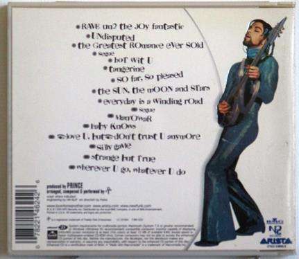 PRINCE Rave un2 the Joy fantastic CD