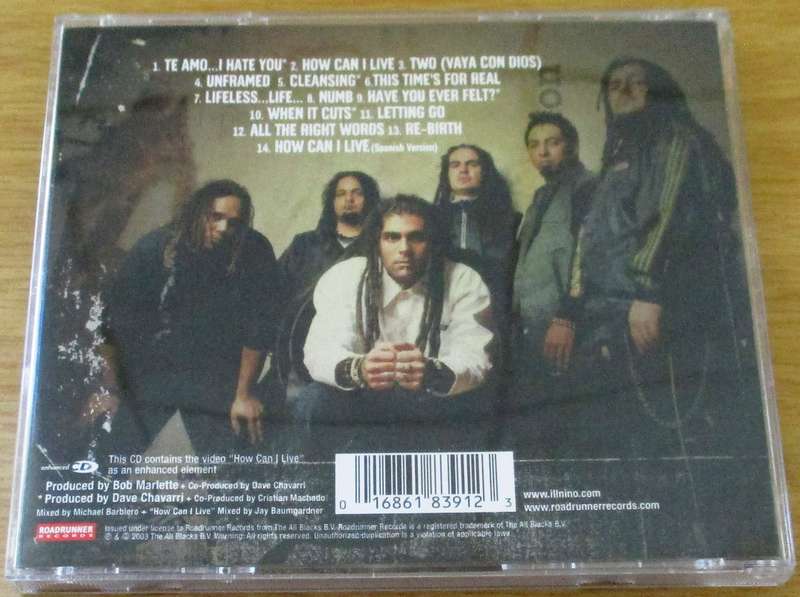 ILL NINO Confession CD [Shelf Z x 8]