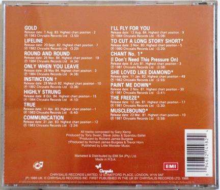 SPANDAU BALLET The Singles Collection CD  (msr]