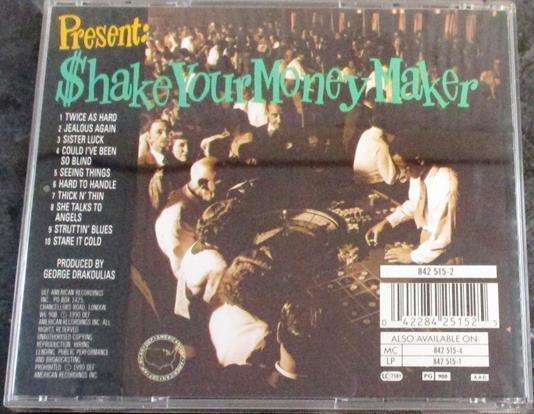 THE BLACK CROWES Shake Your Money Maker CD [Shelf G x 5]