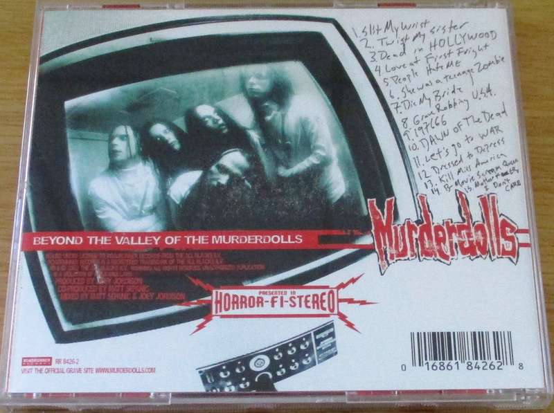 MURDERDOLLS Beyond the Valley of the Murderdolls CD CD [Shelf Z x 7]