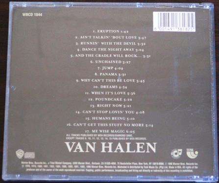 VAN HALEN Best of Volume 1 CD  (msr]