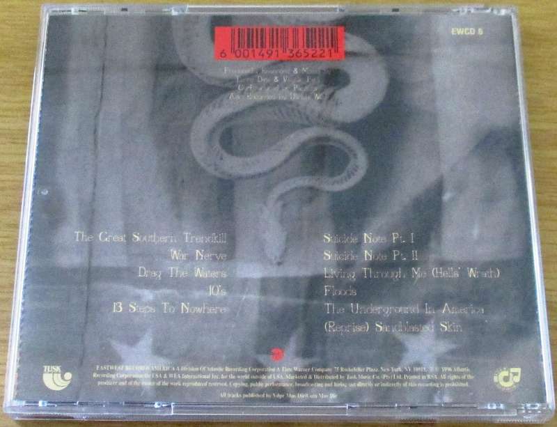 PANTERA The Great Southern Trendkill CD (Vx5]
