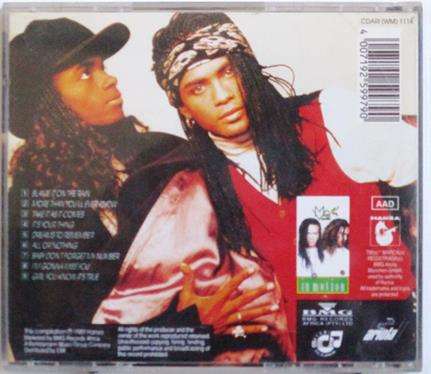 MILLI VANILLI All or Nothing The U.S. Remix Album CD  (msr]