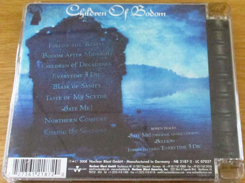 CHILDREN OF BODOM Follow the Reaper Reloaded CD [Shelf Z x 10]