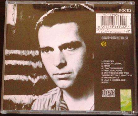 PETER GABRIEL Melt CD  (msr]