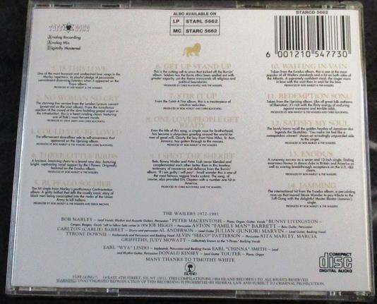 BOB MARLEY Legend The Best Of CD [Shelf G x 8]