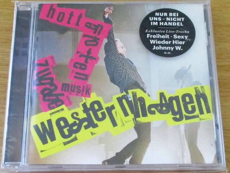 Marius Müller-Westernhagen  Hottentottenmusik CD   [Vx3]