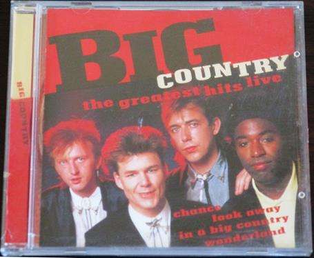 BIG COUNTRY Greatest Hits Live CD  (msr]