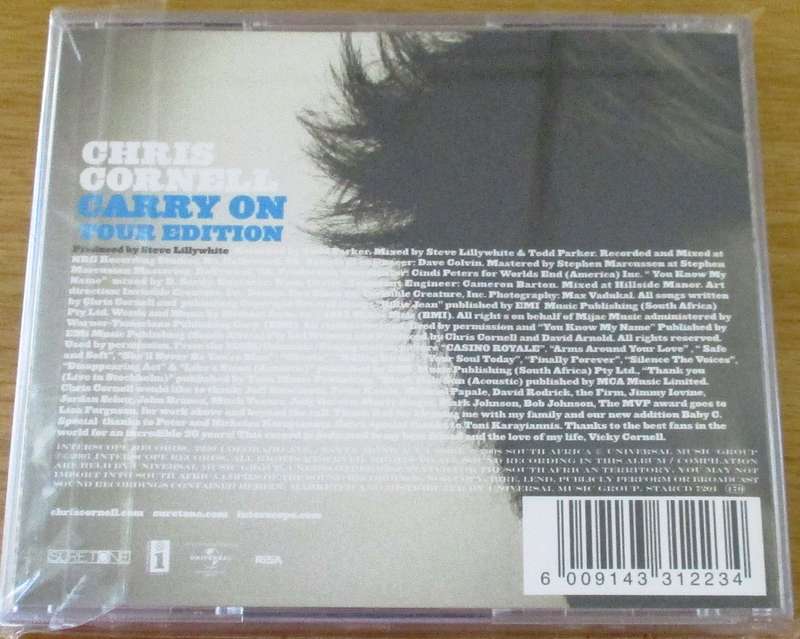 CHRIS CORNELL Carry On Tour Edition CD [Shelf V x 2]