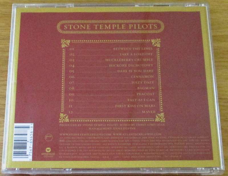 STONE TEMPLE PILOTS Stone Temple Pilots CD (Vx5]