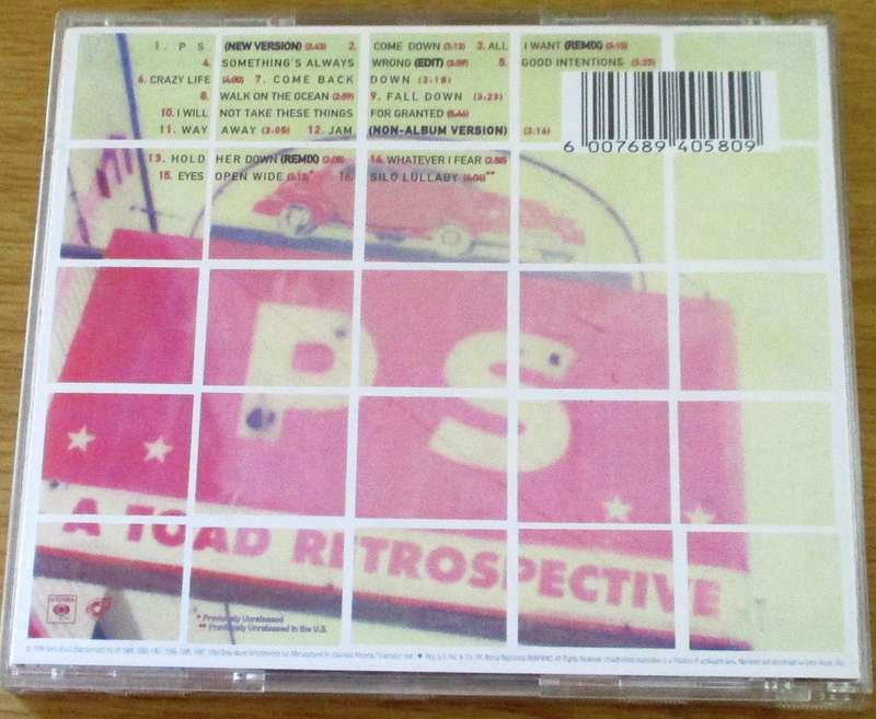TOAD THE WET SPROCKET PS a TOAD retrospective CD (Vx5]