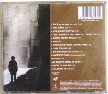 U2 The Best of 1980-1990 CD  (msr]
