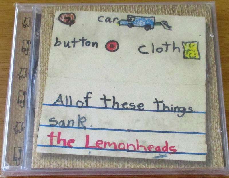 THE LEMONHEADS Car Button Cloth CD   [Vx3]