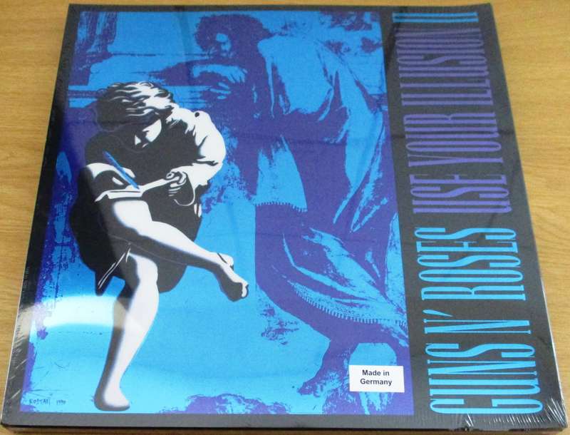 GUNS N ROSES Use Your Illusion I & II 4xLP BOX SET # 4454