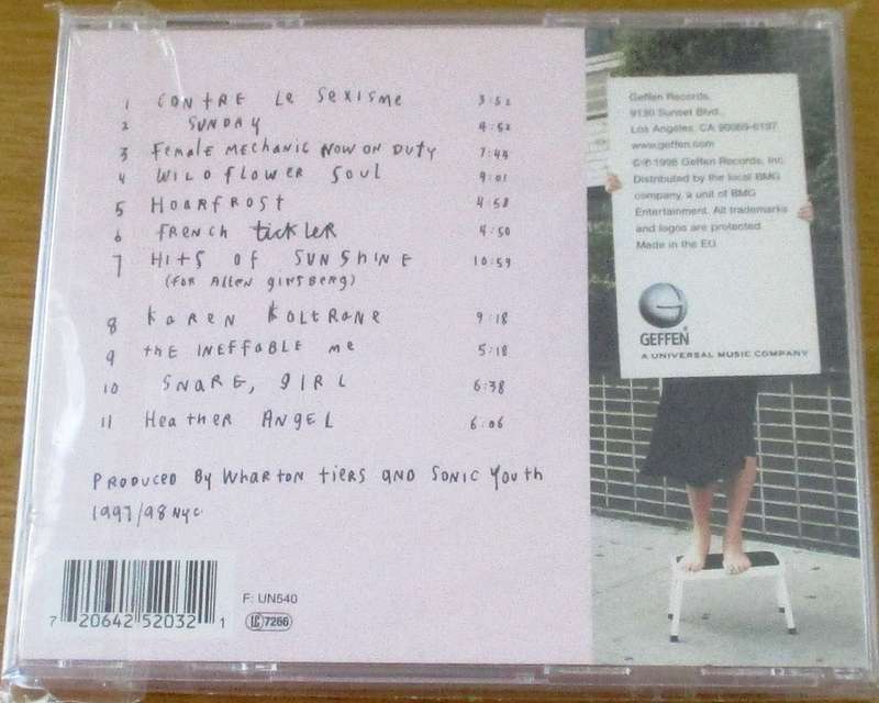 SONIC YOUTH A Thousand Leaves CD [Vx3]