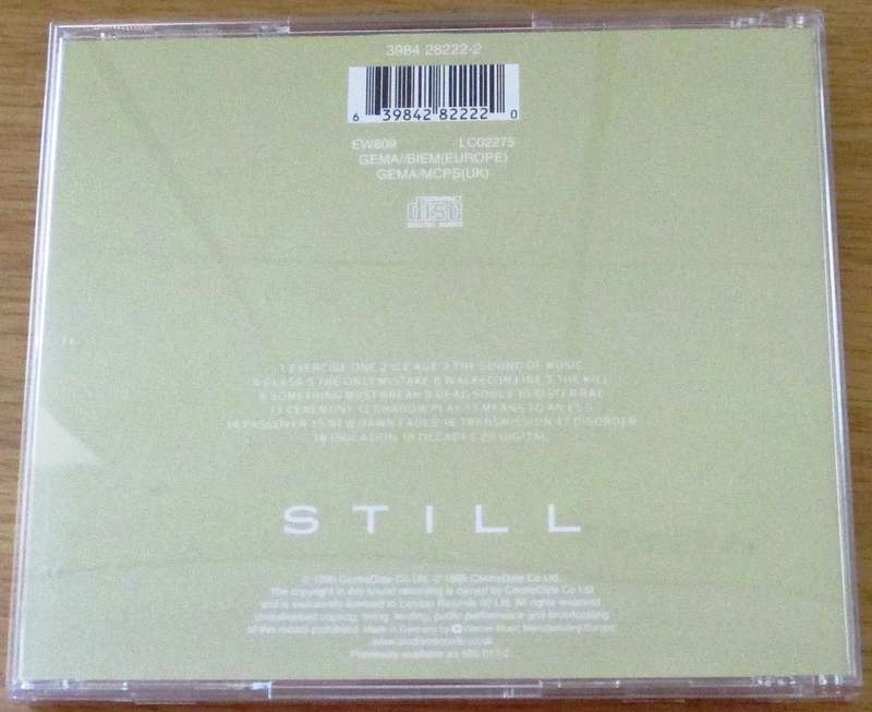 JOY DIVISION Still CD [Vx3]