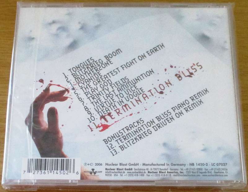 DEATHSTARS Termination Bliss CD [Vx3]