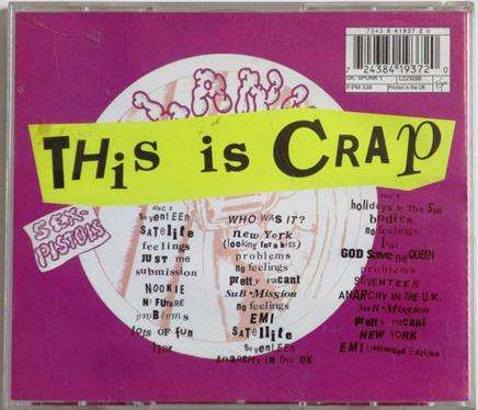 THE SEX PISTOLS Never Mind the Bollocks / Spunk & Spedding Demos 2xCD CD [msr]