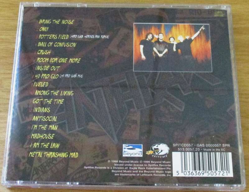 ANTHRAX Attack of the Killer A's CD first release CD [Shelf Z x 11]